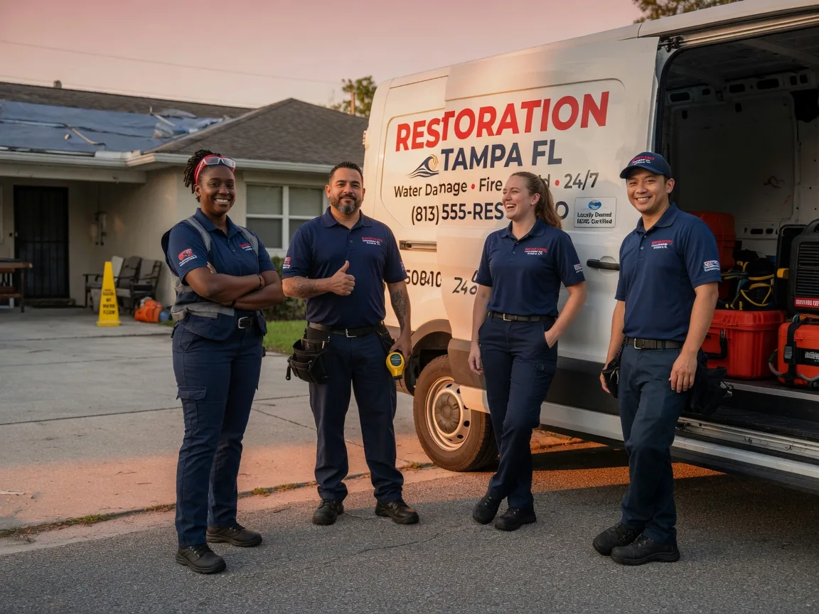 Water Damage Restoration company in Sextonville, WI
